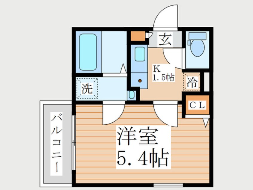 間取図 フィオーレ花小金井