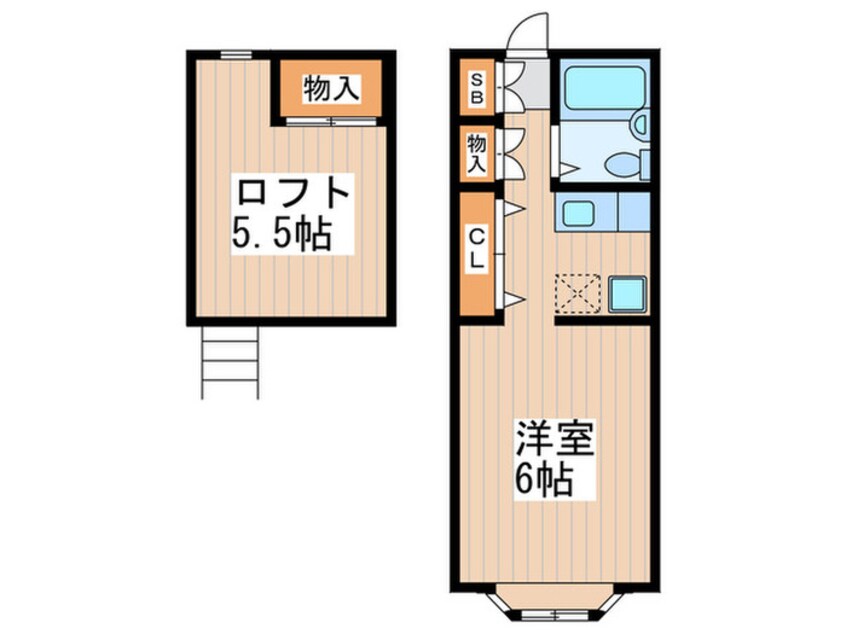 間取図 パティオ  ヴィラ