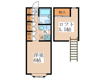 間取図 パティオ  ヴィラ