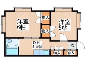 間取図 パティオ  ヴィラ