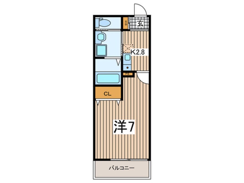 間取図 フォルトゥーナ大宮公園