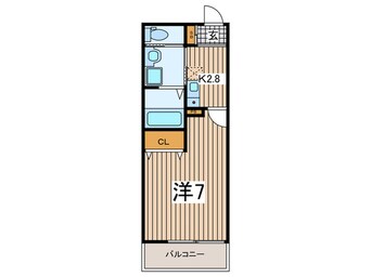 間取図 フォルトゥーナ大宮公園
