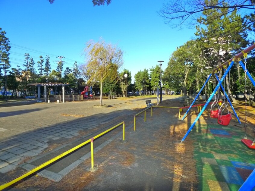 1区児童公園(公園)まで245m ﾚｼﾞﾃﾞﾝｽ雅鷺