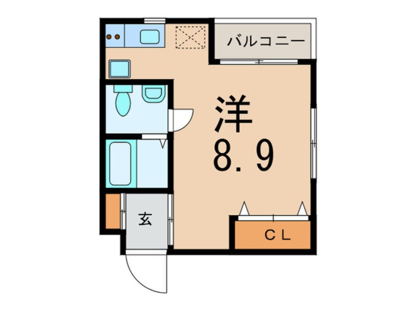 間取図 グレ－ス茗荷谷