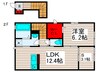 コンフォール 1LDK+Sの間取り