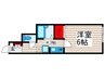 トレジャ－ハウス江戸川 1Kの間取り