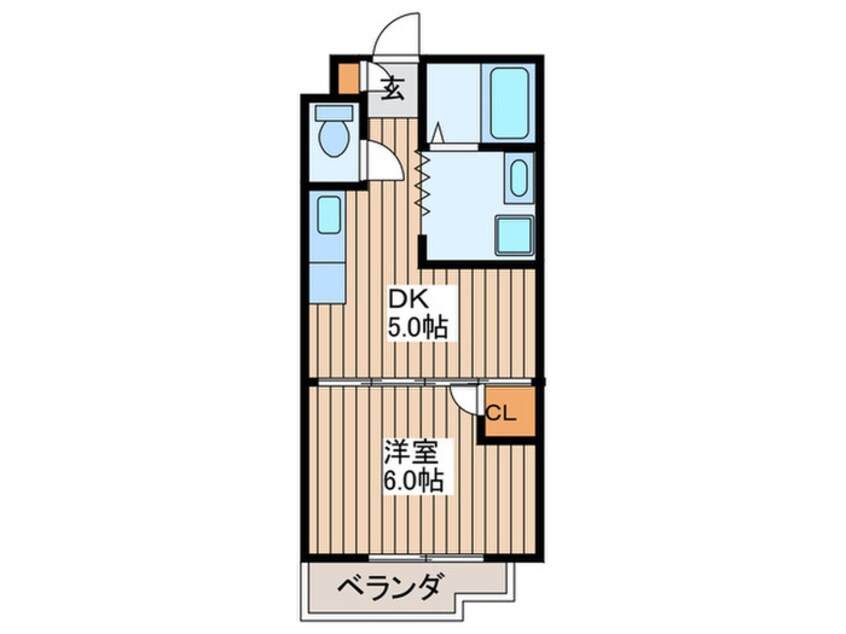 間取図 ハイム石神井