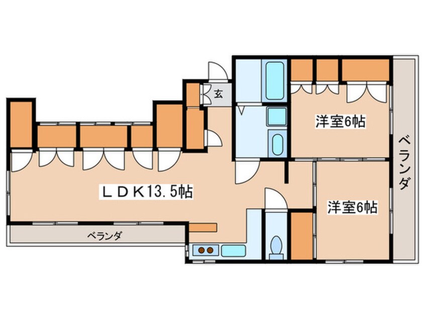 間取図 レ－ベンハイム