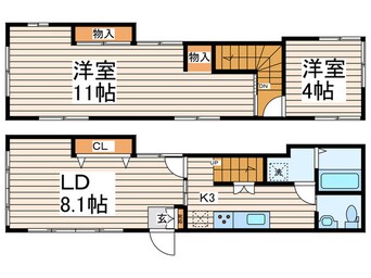 間取図 長崎５丁目戸建