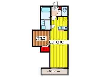 間取図 レジコスタ