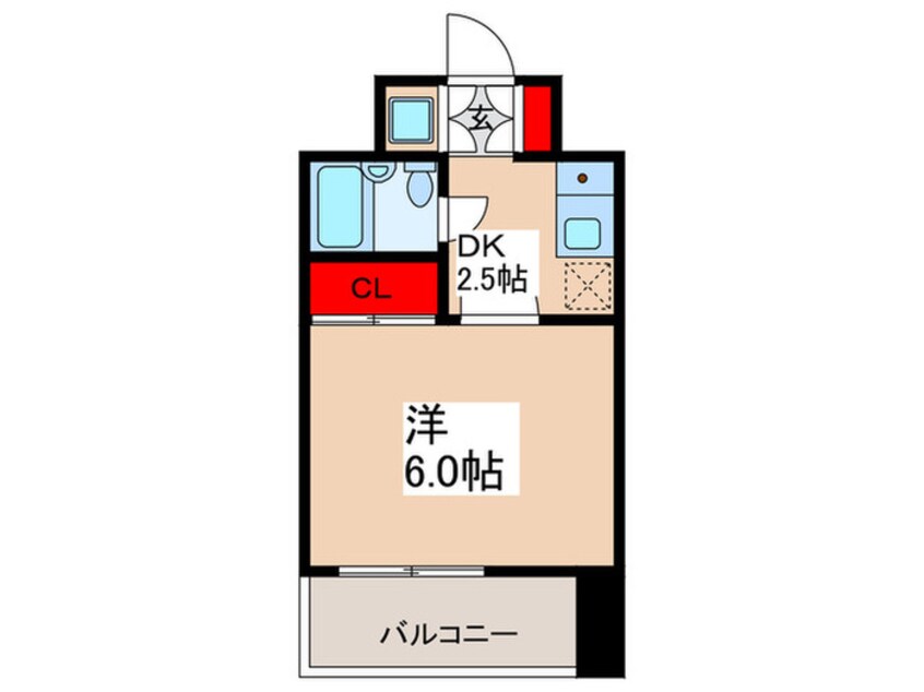 間取図 ホ－ムズ隅田