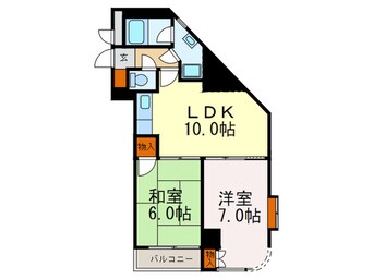 間取図 ホ－ムズ隅田