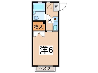 間取図 イヅメハイツ