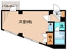ペンタ－ク（１Ｆ） 1Rの間取り