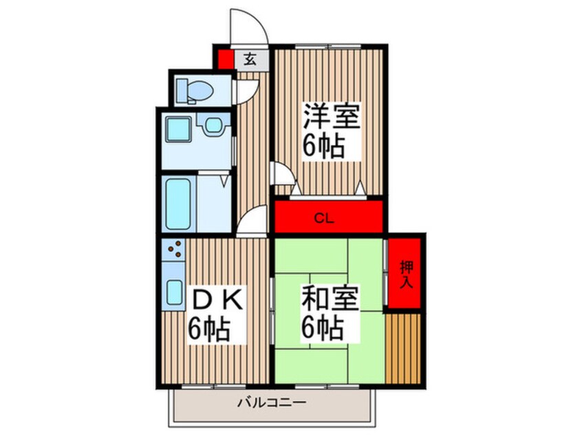 間取図 アムールチュラ