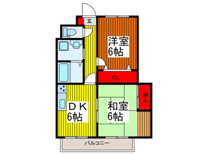 間取図 アムールチュラ