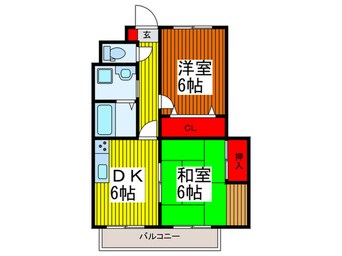 間取図 アムールチュラ