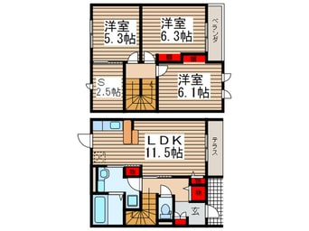 間取図 エスペランサⅡ