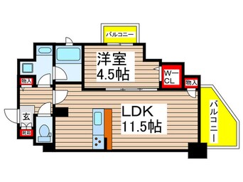 間取図 フェアリア船橋本町