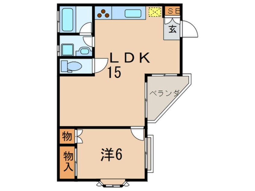 間取図 Ｖ・Ｉ・Ｐ　白金