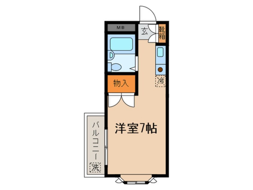 間取図 Ｖ・Ｉ・Ｐ　白金