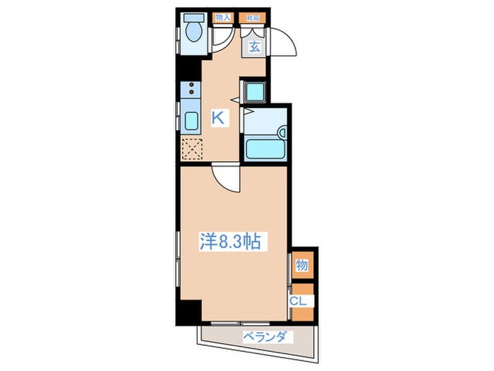 間取り図 ＧＡＲＤＥＮ　ＣＯＵＲＴ