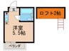 ＫＹコ－ポ３ 1Rの間取り