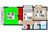 ファミ－ルハイム 2Kの間取り