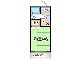 間取図 サンパレス西国