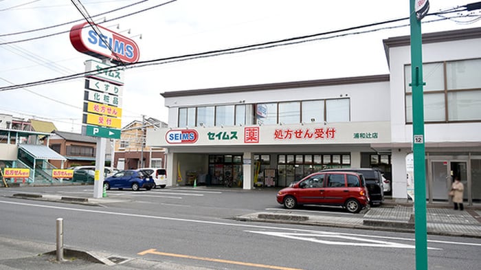 セイムス(ドラッグストア)まで450m プラシードカーサ