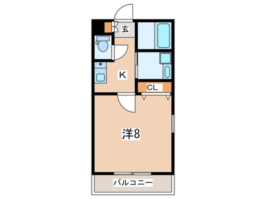 間取図 フローラⅠ