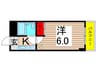 エクセル8th 1Kの間取り