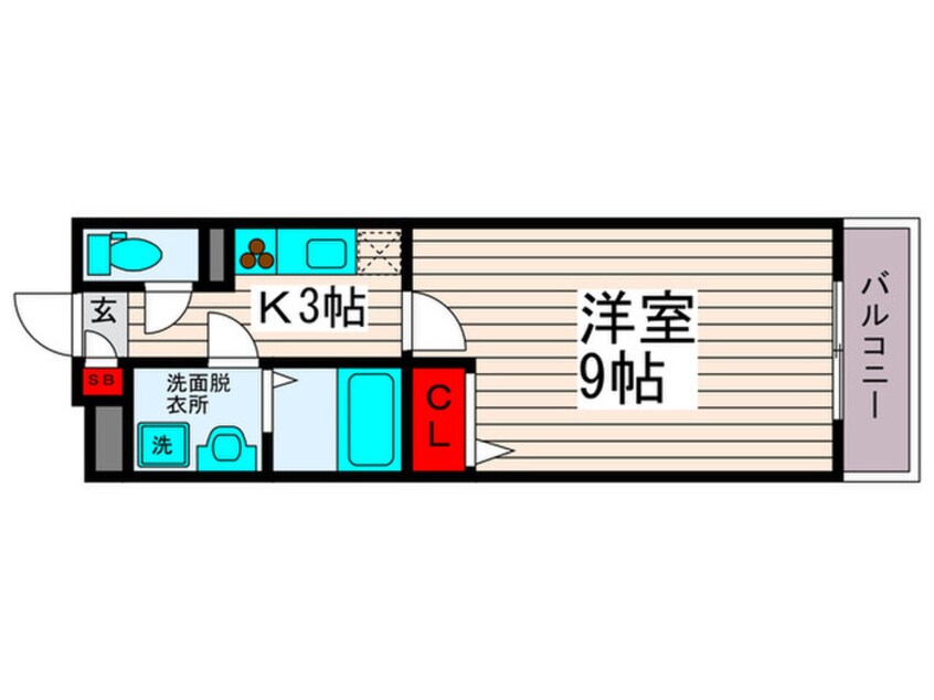 間取図 ネオハイブリッジ