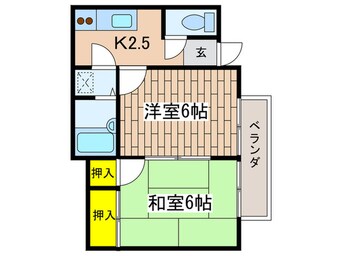 間取図 シャト－マエジマ