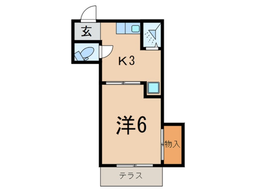 間取図 カ－ムきたざわ