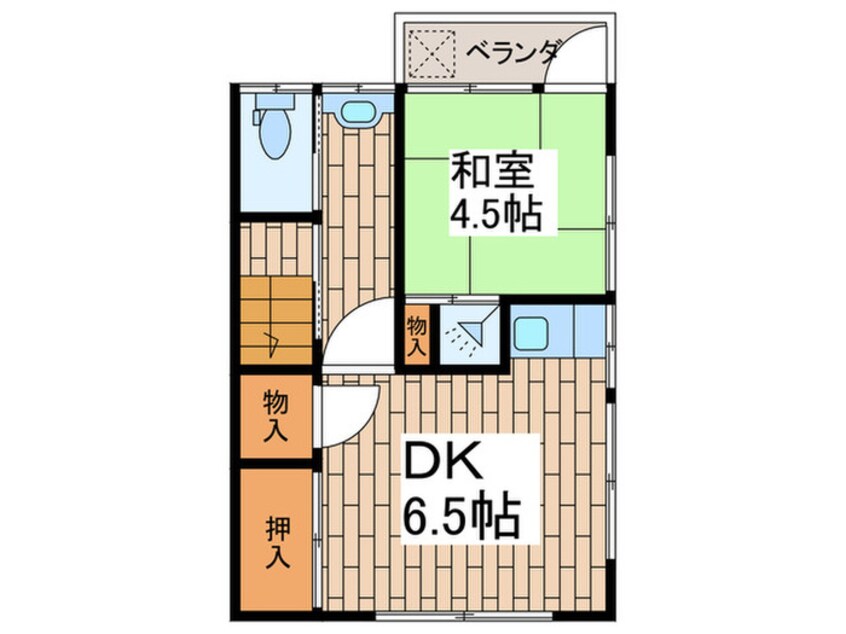 間取図 清水コーポ