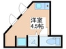 サークルハウス西荻北 1Rの間取り