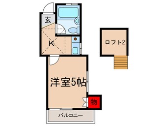 間取図 パルハイツ大泉1・2・3