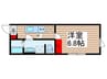 Bays water 北千住 1Kの間取り