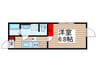 Bays water 北千住 1Kの間取り