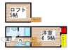 ＳＴＡＧＥ蘇我 1Kの間取り