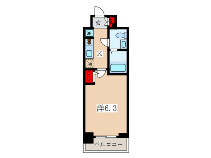 間取図 KDXレジデンス板橋本町