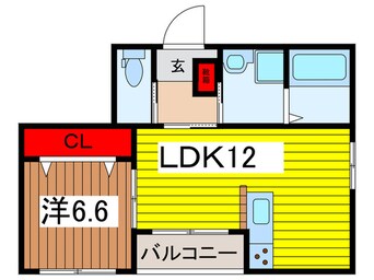 間取図 ホワイトキャッスル