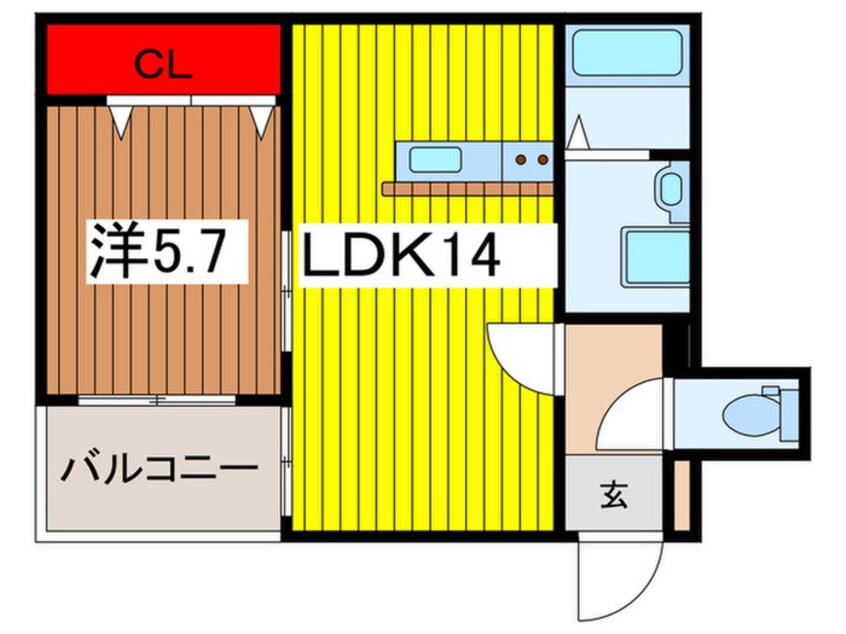 間取図 ホワイトキャッスル