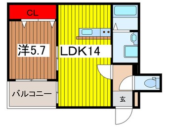 間取図 ホワイトキャッスル