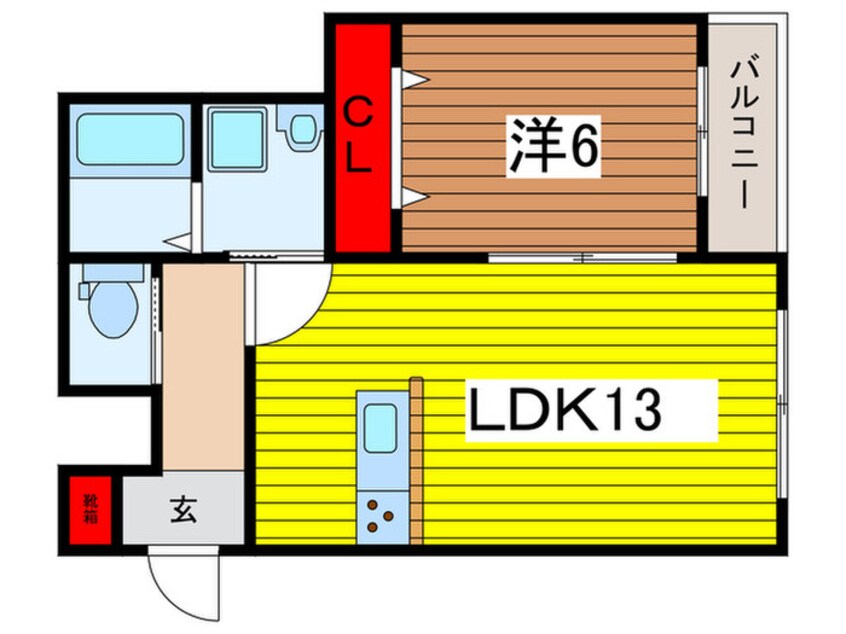 間取図 ホワイトキャッスル