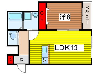 間取図 ホワイトキャッスル