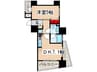 レジディア神田岩本町 1DKの間取り