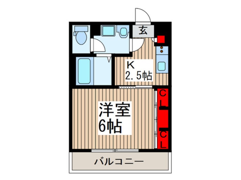 間取図 リブリ・北町