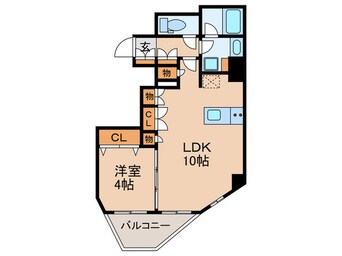 間取図 ラ・グラース大山(701)